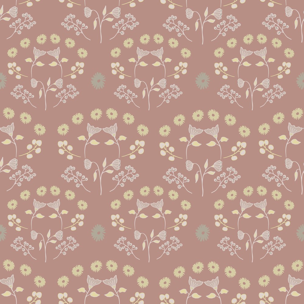 Bild på Medaillon Poppies Salmon - 1033301-03